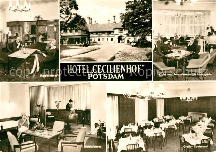 Potsdam Hotelzimmer Hotel Cecilienhof Klubraum Grosser Speisesaal