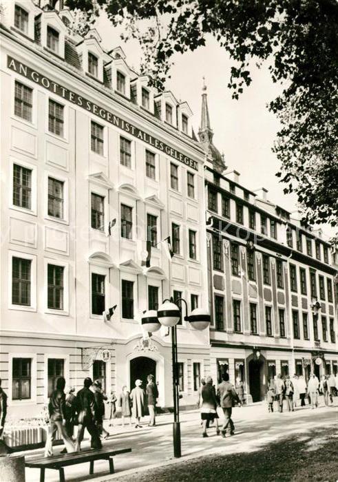 DRESDEN Elbe Strasse der Befreiung Kuegelgen Haus