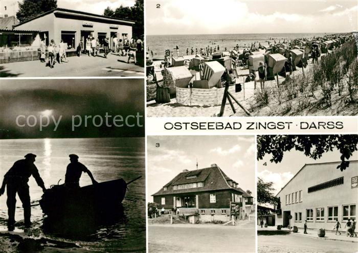 Zingst Ostseebad Strandstrasse Strand Kurhaus FDGB Erholungsheim Nordlicht