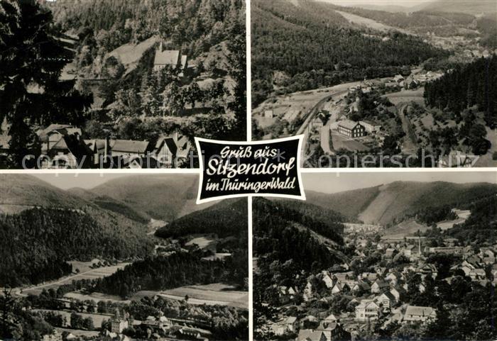 Sitzendorf Thueringen Teilansichten