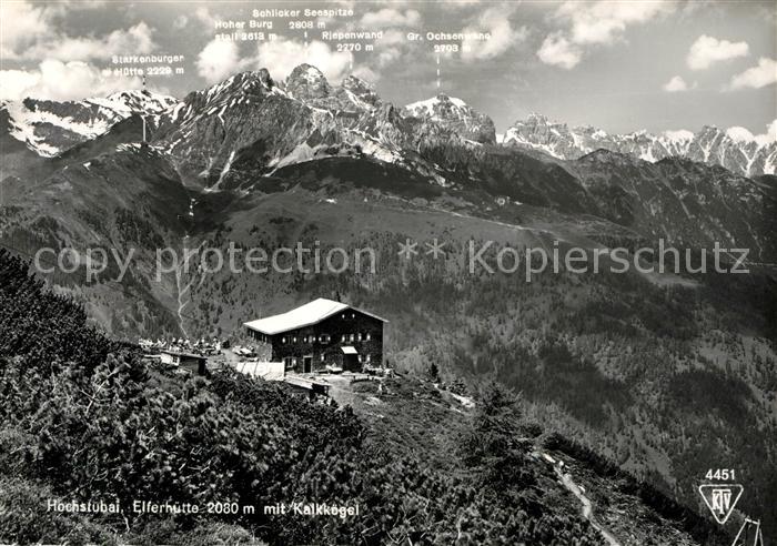Elferhuette Kalkkoegel Hochstubai