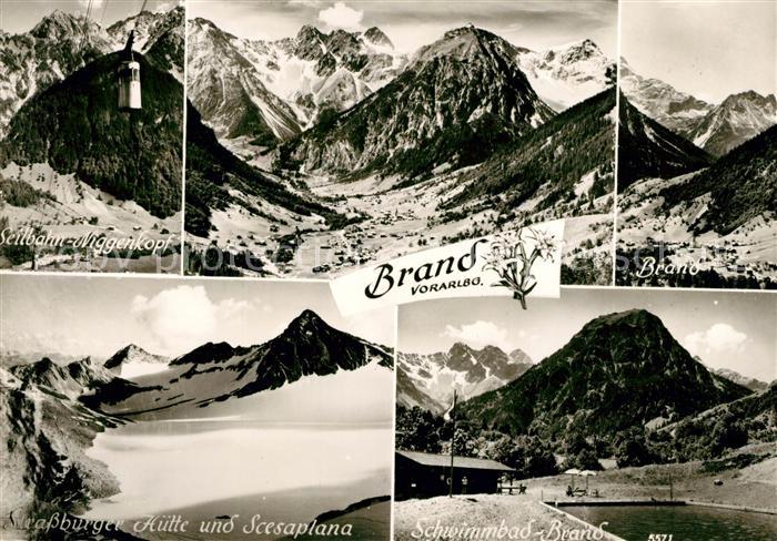 Brand Vorarlberg Schwimmbad Seilbahn