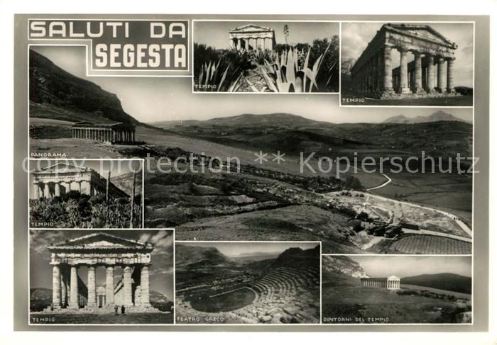Segesta Panorama Tempel