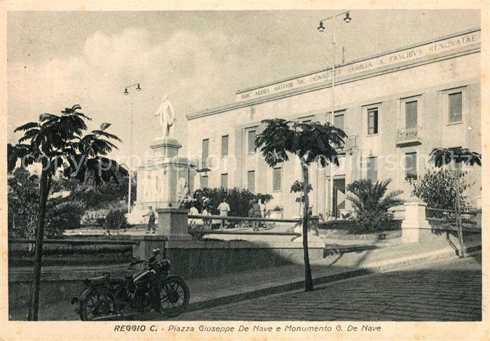 Reggio Calabria Piazza Giuseppe de Nave