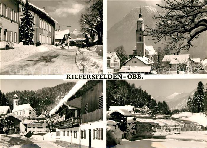 Kiefersfelden Winterlandschaften Kirche