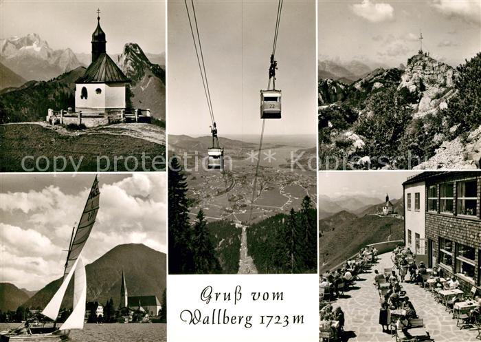 Wallberg Seilbahn Kapelle Gipfelkreuz Gaststaette