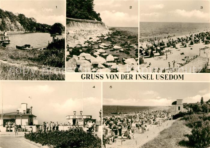 Insel Usedom Koelpinsee Koserow Streckelberg ueckeritz Bansin Strand