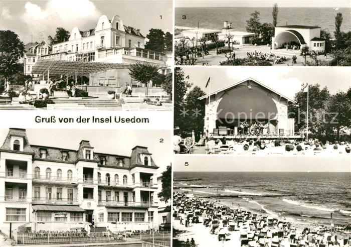 Insel Usedom Ostseebad Bansin Heringsdorf Zinnowitz Ahlbeck Koserow