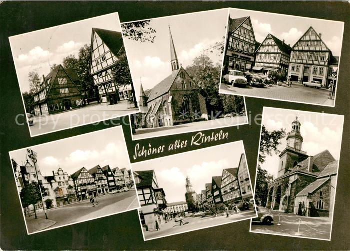 Rinteln Kirchen Rathaus Marktplatz
