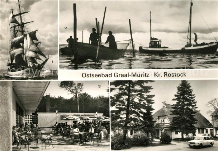 Graal-Mueritz Ostseebad Segelschulschiff Wilhelm Pieck Am Bodden Broiler Gaststa