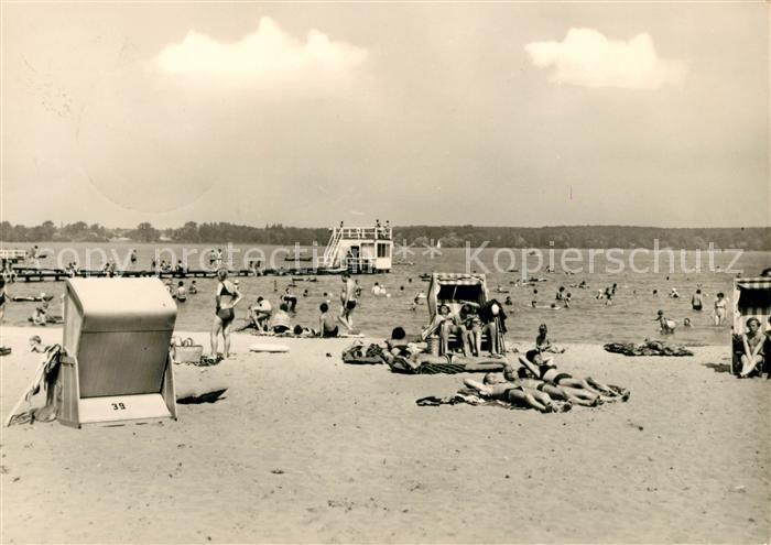 Bad Saarow Strand Scharmuetzelsee