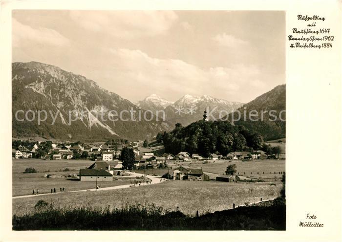 Ruhpolding Rauschberg Panorama