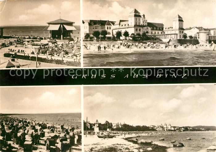 Binz Ruegen Strand Hotelanlagen