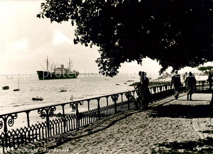 Blankenese Hamburg Uferpromenade