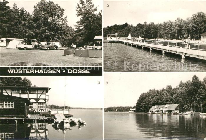 Wusterhausen Dosse Autocamping Strandbad Klubhaus Sektion Segeln BSG Empor