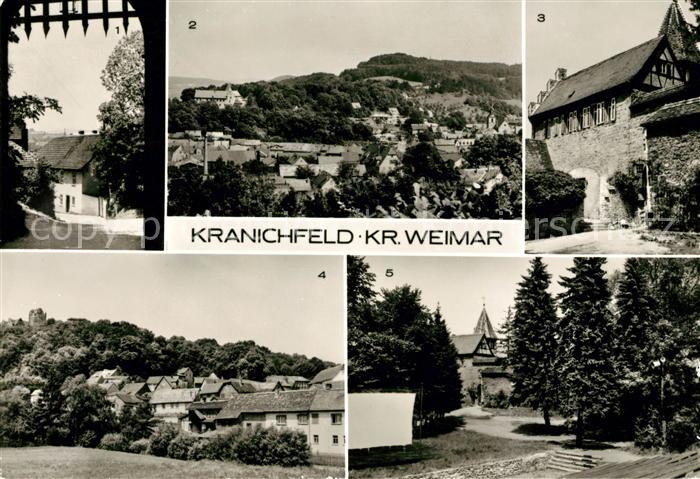 Kranichfeld Niederburg Schlossberg Oberschloss Freilichtbuehne
