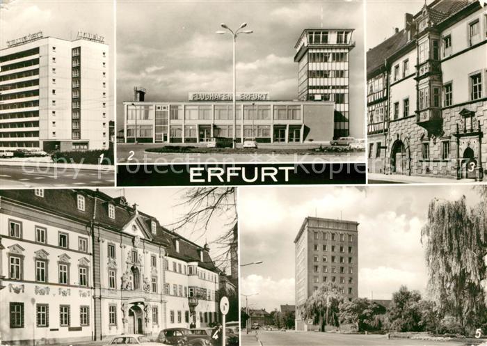 Erfurt Hotel Tourist Juri Gagarin Ring Flughafen Sitz des Rates