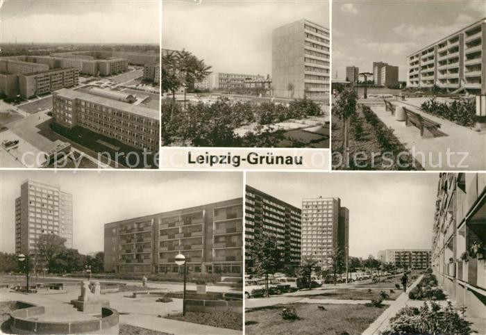 Gruenau Leipzig Stadtansichten