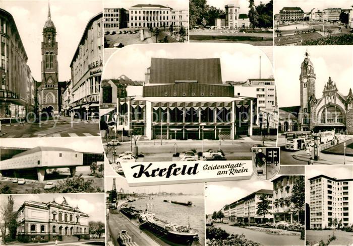 Krefeld Seidenstadt Rhein Stadtansichten