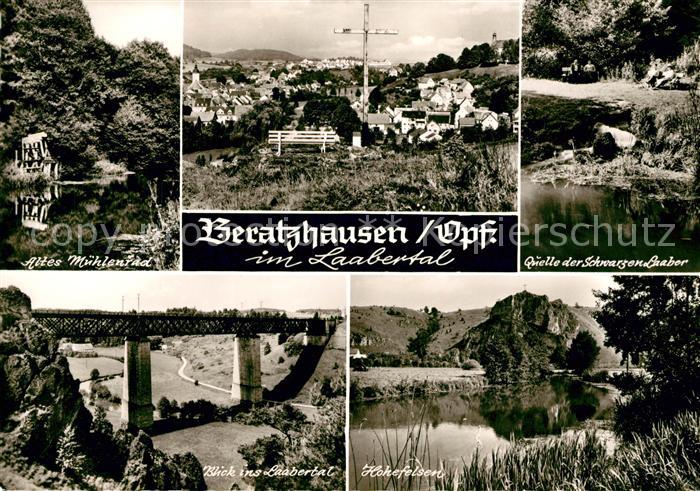 Beratzhausen Altes Muehlenrad Schwarze Laaber Quelle Hohefelsen