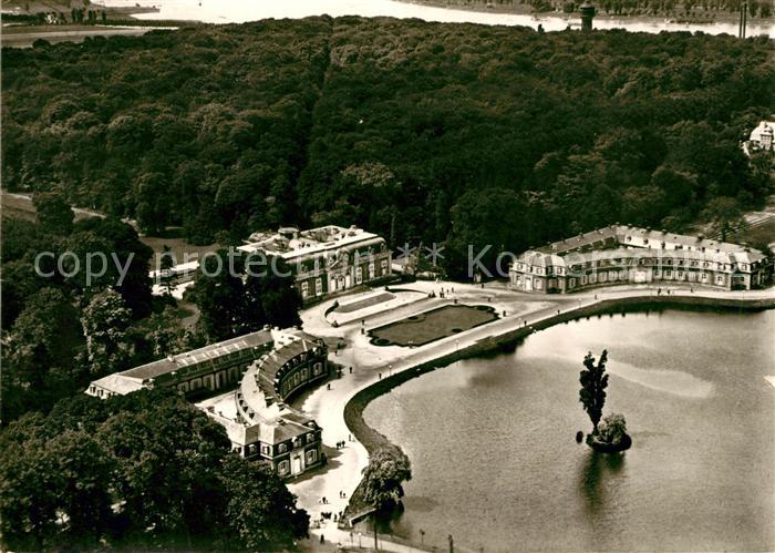 Benrath Fliegeraufnahme Schloss