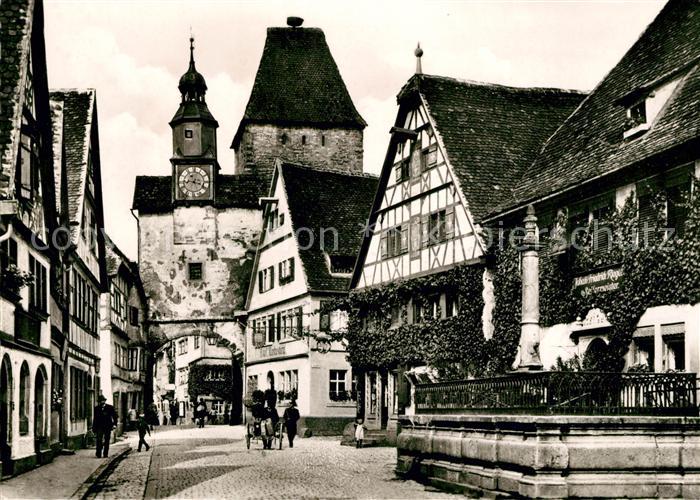 Rothenburg Tauber Roedergasse
