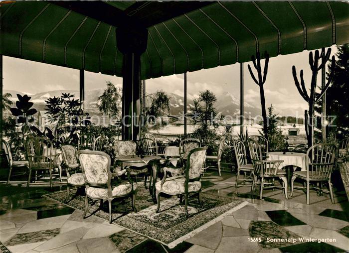Sonthofen Oberallgaeu Sonnenalp Wintergarten