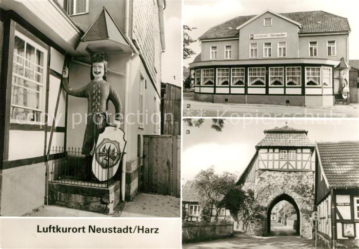 Neustadt Harz Roland FDGB Erholungsheim Ratskeller Altes Tor
