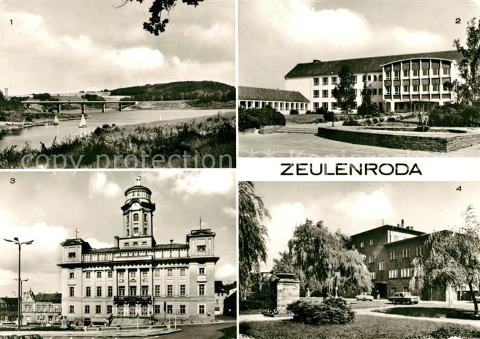 Zeulenroda-Triebes Stausee Hubert Westhoff Oberschule Rathaus Post