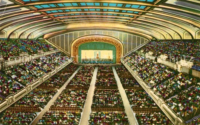 Cleveland Ohio Interior of Cleveland Public Auditorium