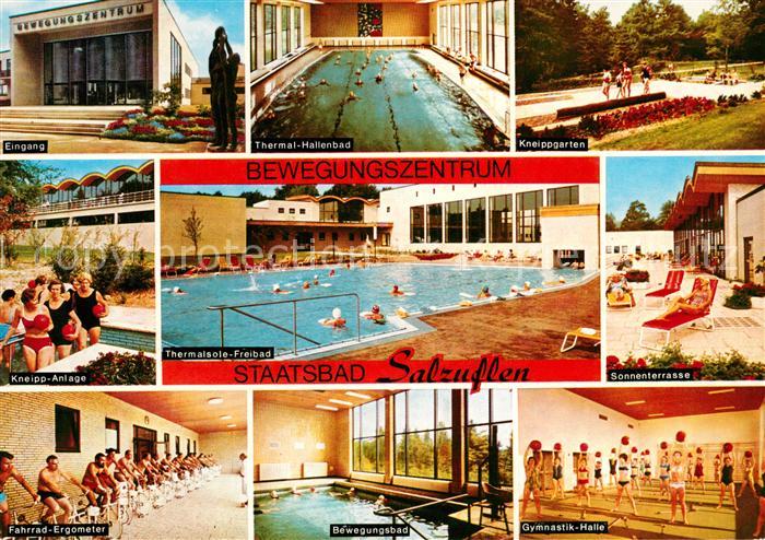 Bad Salzuflen Eingang Thermal Hallenbad Kneippgarten Thermal Freibad Sonnenterra