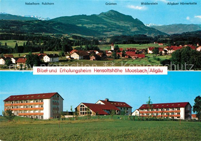 Moosbach Sulzberg Bibel und Erholungsheim Hensoltshoehe Panorama