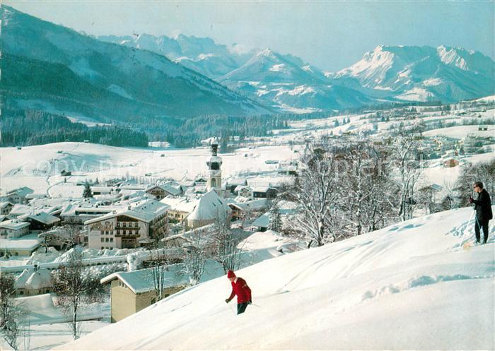 Reit Winkl mit Wilden und Zahmen Kaiser