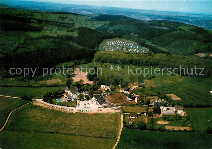 Froensberg Hotel Froensberger Hof mit Gaestehaus Elisabeth Fliegeraufnahme