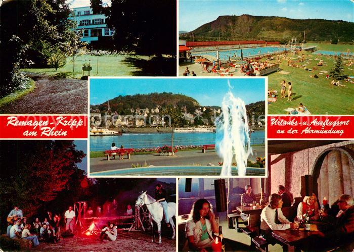 Kripp Bad Park Schwimmbad Lagerfeuer Gastraum