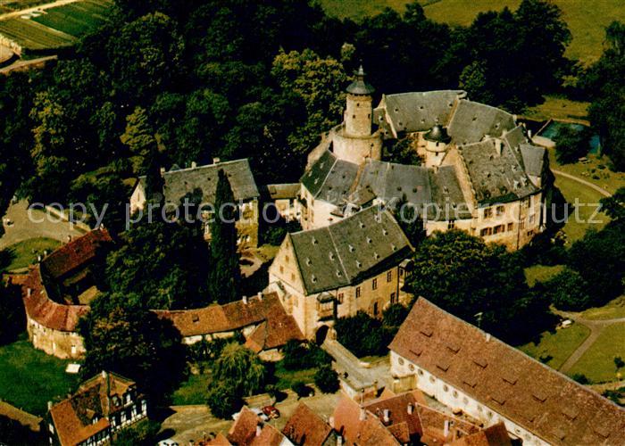 Buedingen Hessen Schloss Fliegeraufnahme