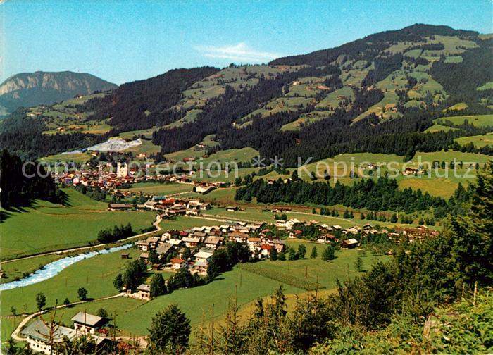 Hopfgarten Brixental Fliegeraufnahme