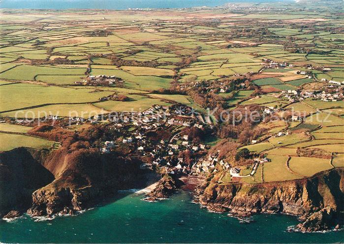 Cadgwith Fliegeraufnahme