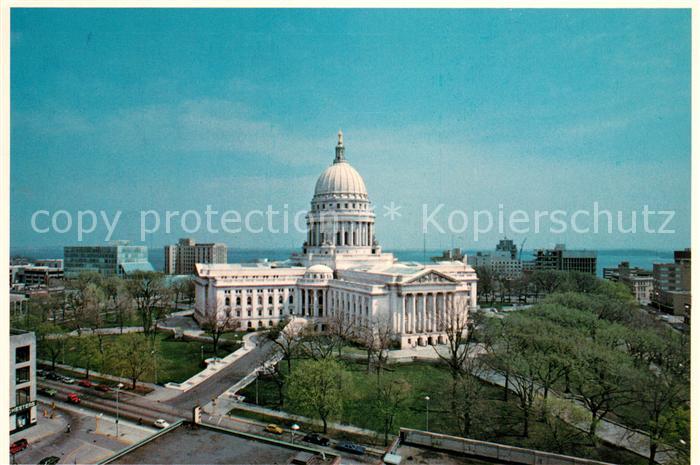 Madison Wisconsin State Capitol Square