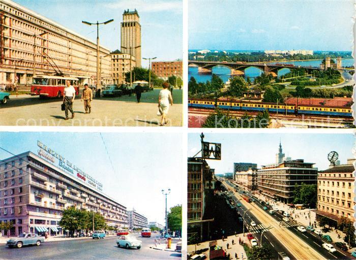 Warszawa Plac Powstaricow Swietokrzyska Most Poniatowskiego Aleje Jerozolimskie