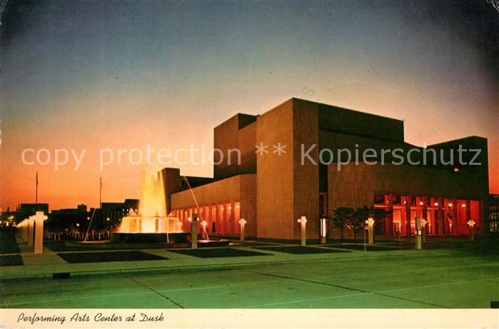 Milwaukee Wisconsin Performing Arts Center at Dusk