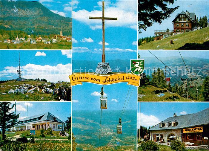 St Radegund mit Schoeckel Alpengasthof Kreuz Seilbahn Stubenberghaus Norlift Ber
