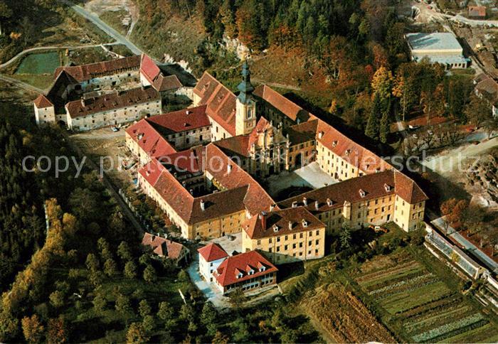 Rein Steiermark Zisterzienserstift Fliegeraufnahme