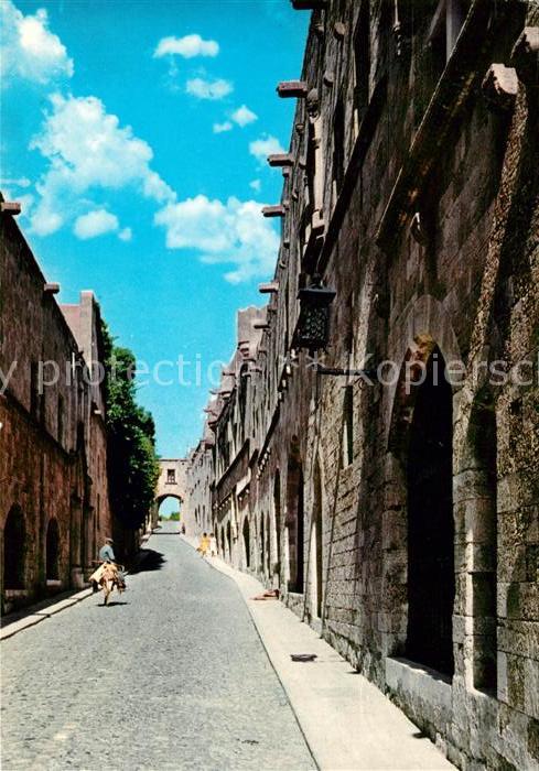 Rhodos Rhodes aegaeis Rittergasse