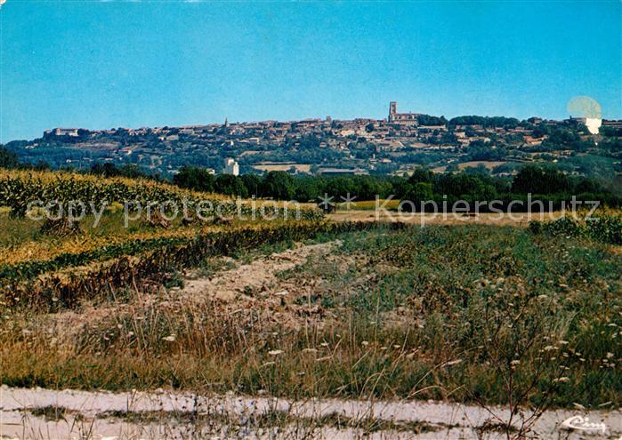 Lectoure Vue generale