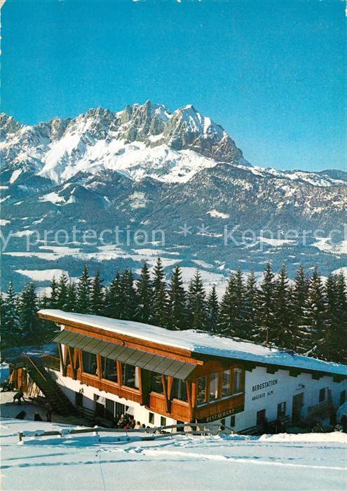 Johann Tirol St Bergstation Angerer Alm Wilder Kaiser