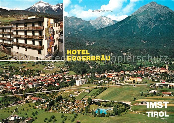 Imst Tirol Hotel Eggerbraeu Fliegeraufnahme