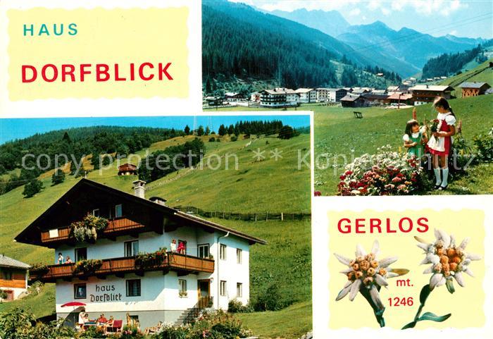Gerlos Haus Dorfblick