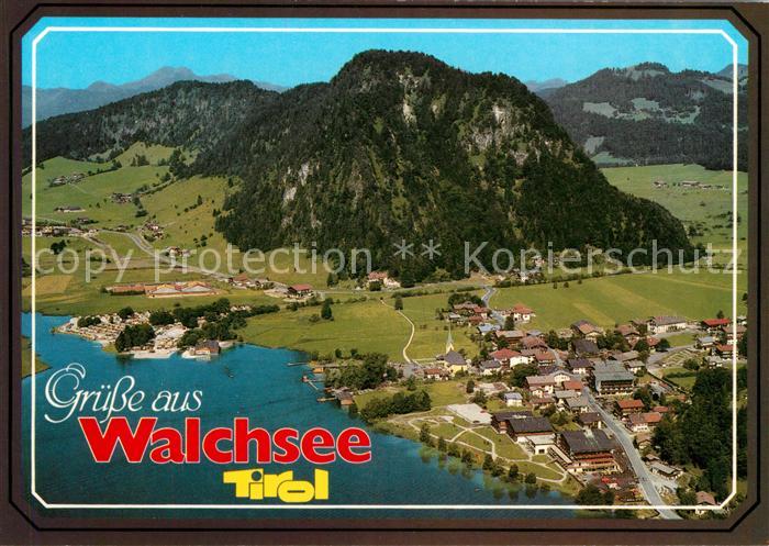 Walchsee Tirol Fliegeraufnahme