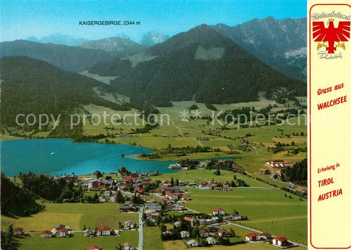 Walchsee Tirol Fliegeraufnahme